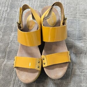 Clarks Yellow Women's Sandals